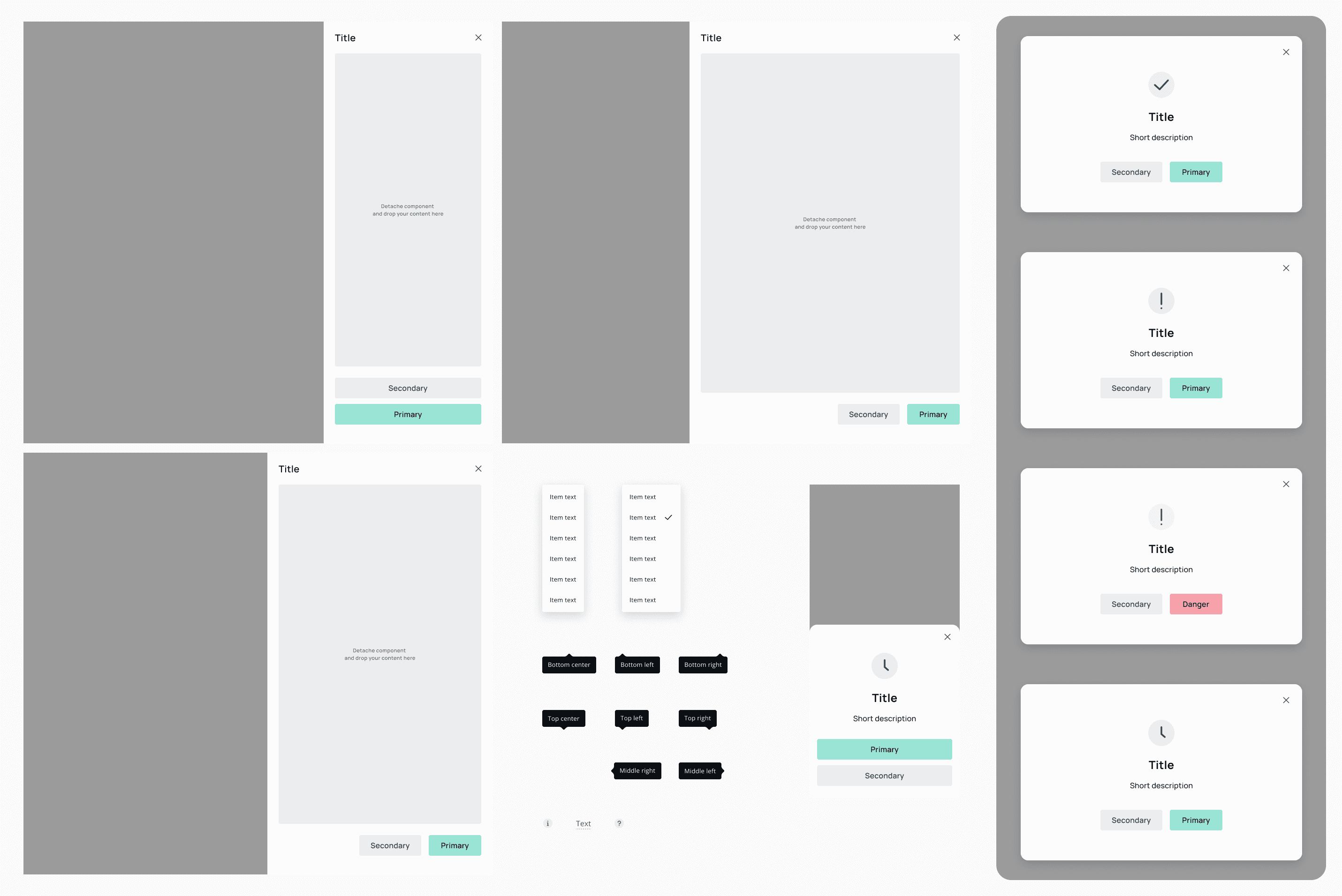 Overlay Components Overview